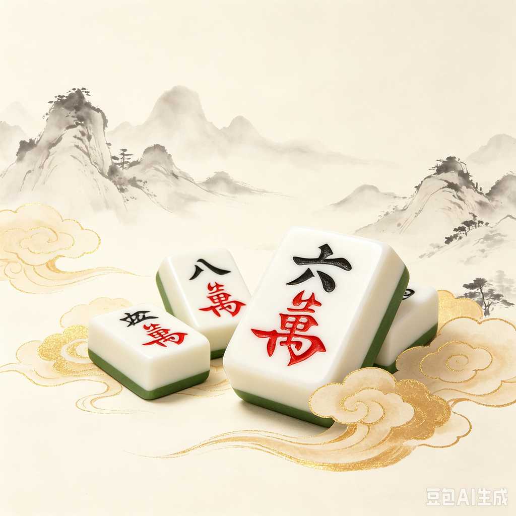 gift box packed mahjong set